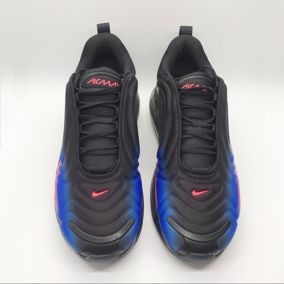 Nike Air Max 720 black racer blue M7 - Picture 3 of 8